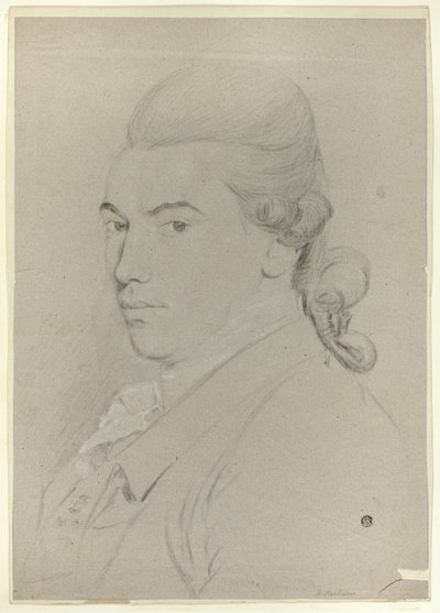 Retrato busto de um homem de Thomas Gainsborough
