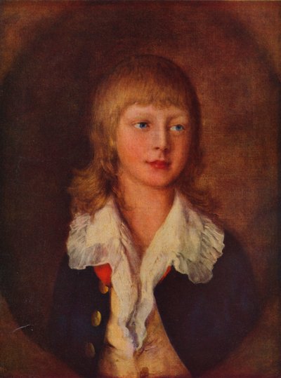 Retrato de Adolphus, duque de Cambridge, vestindo o uniforme de Windsor, século XVIII de Thomas Gainsborough
