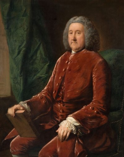 Retrato de Thomas Coward, 1765. de Thomas Gainsborough