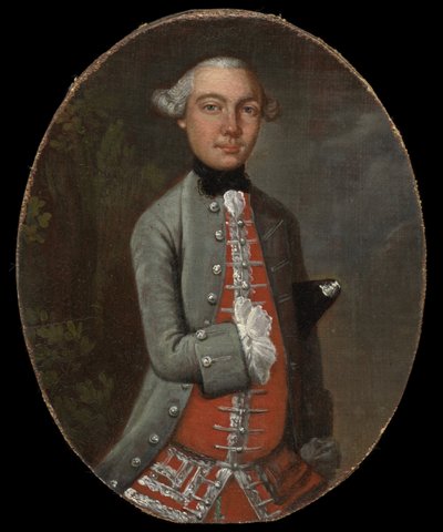 Retrato de um cavalheiro, c.1745-48 de Thomas Gainsborough