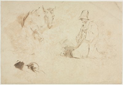 Esboços: Figuras e Animais de Thomas Gainsborough