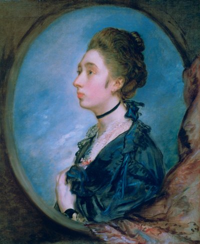 A Filha dos Artistas Margaret, c1772 de Thomas Gainsborough