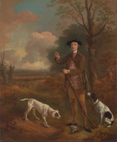 Major John Dade de Tannington, Suffolk de Thomas Gainsborough RA