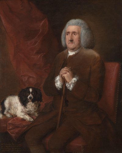 William Lowndes, Auditor do Tribunal do Tesouro de Sua Majestade de Thomas Gainsborough RA