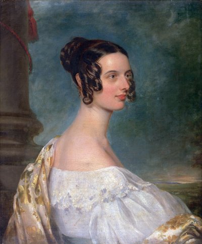 Catherine Gandy, née Hyde, c.1837-38 de Thomas Gandy