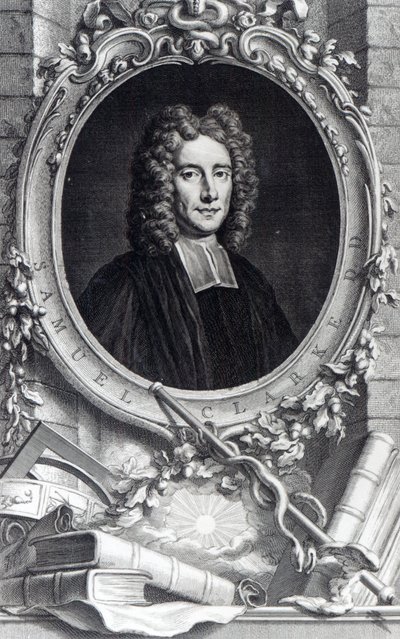 Samuel Clarke, gravado por Jacobus Houbraken, c.1737-48 de Thomas Gibson