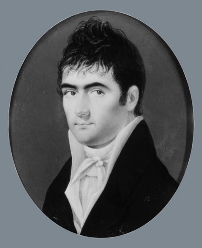 Auto-retrato, c. 1805. de Thomas Gimbrede