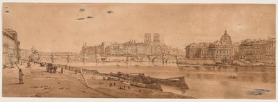 Uma seleção das vinte das vistas mais pitorescas de Paris, 1802. de Thomas Girtin