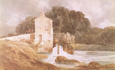 Abbey Mill, Knaresborough de Thomas Girtin