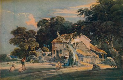 Devonshire Farm, c1798 de Thomas Girtin