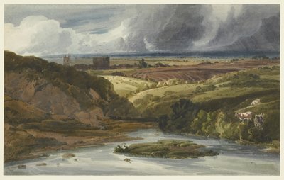 Castelo de Lydford de Thomas Girtin
