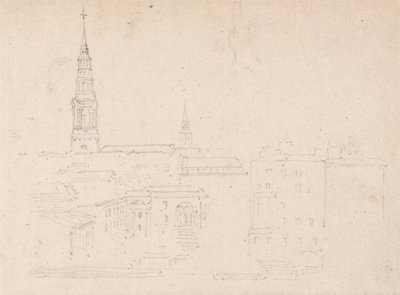St. Bride&39;s, Fleet Street, Londres de Thomas Girtin