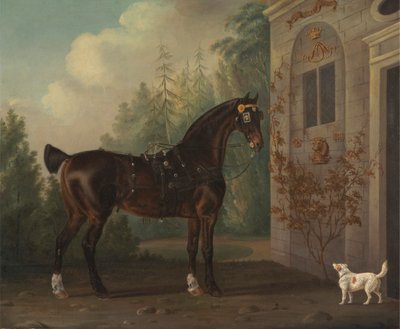 O cavalo de transporte de Lord Abergavenny