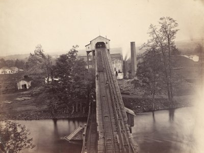 Von Storch Breaker, Del. & Hudson Canal Co., c. 1863-1865. de Thomas H. Johnson