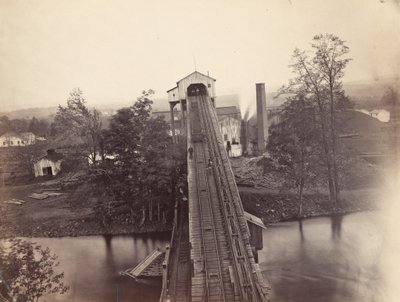 Von Storch Breaker, Del.  Hudson Canal Co.,c. 1863-1865 (foto) de Thomas H. Johnson