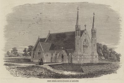 Igreja de Cristo, recentemente erigida em Lancaster de Thomas Harrington Wilson