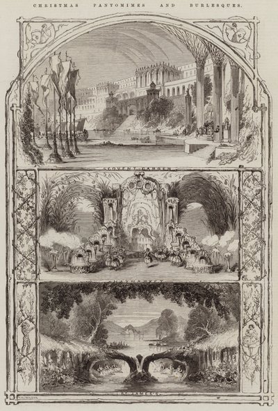 Pantomimas de Natal e Burlesques de Thomas Harrington Wilson