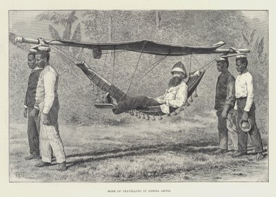 Modo de viajar na Serra Leoa de Thomas Harrington Wilson