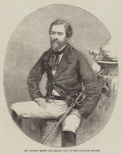 Sr. Thomas Henry Kavanagh, um dos heróis de Lucknow de Thomas Harrington Wilson