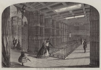 New Armory, Tower of London, a Câmara do Conselho de Thomas Harrington Wilson