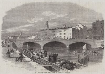 Ponte de São Patrício, Cork, aberta na quinta-feira de Thomas Harrington Wilson
