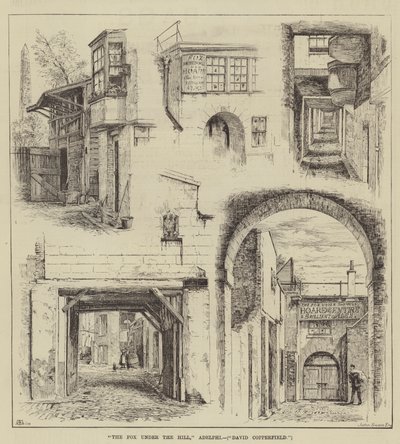 A raposa sob o morro, Adelphi, David Copperfield de Thomas Harrington Wilson