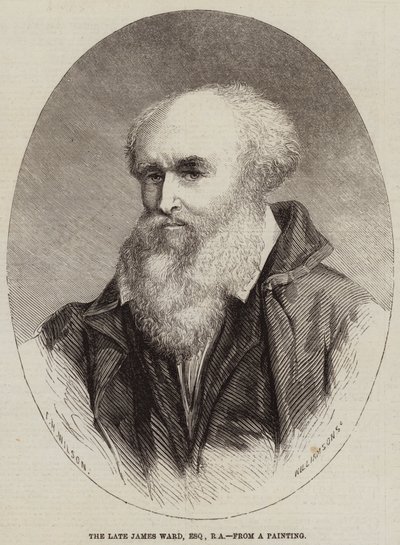 O falecido James Ward, Esquire, RA de Thomas Harrington Wilson