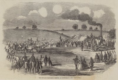 A reunião de aradura de Rutland em Uppingham de Thomas Harrington Wilson