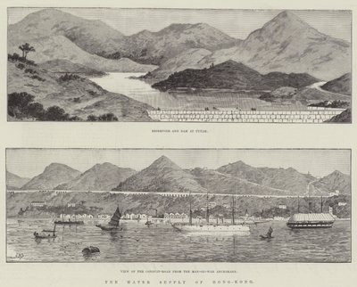 O abastecimento de água de Hong Kong de Thomas Harrington Wilson