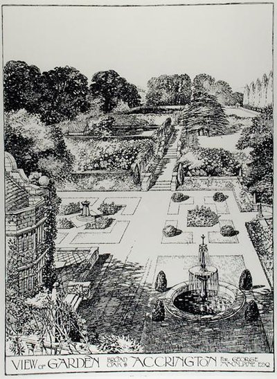 Vista de Garden, Broad Oak, Accrington, de 