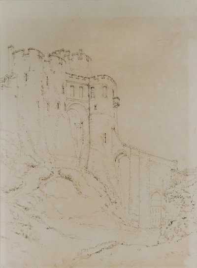 Castelo de Dover de Thomas Hearne