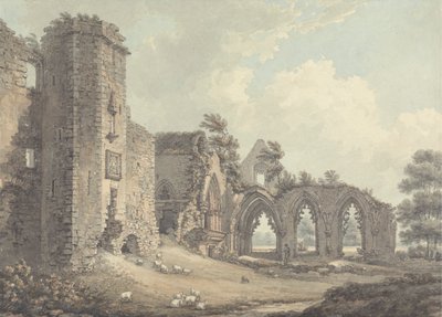 As Ruínas do Colégio de Lincluden, Perto de Dumfries de Thomas Hearne