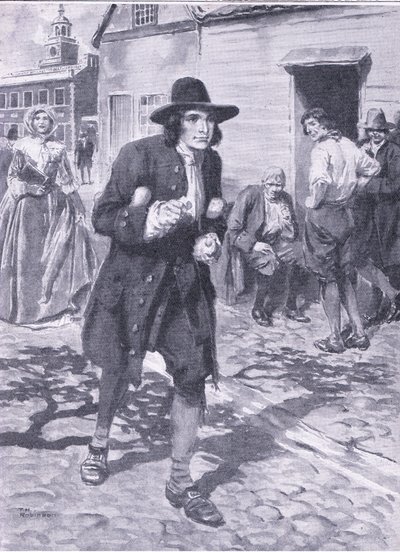 Entrando na cidade do amor de Brotherley, ilustração do "Cassell