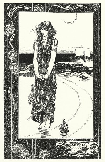 Medeia (litho) de Thomas Heath Robinson