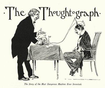 O Thoughtograph (litografia) de Thomas Heath Robinson
