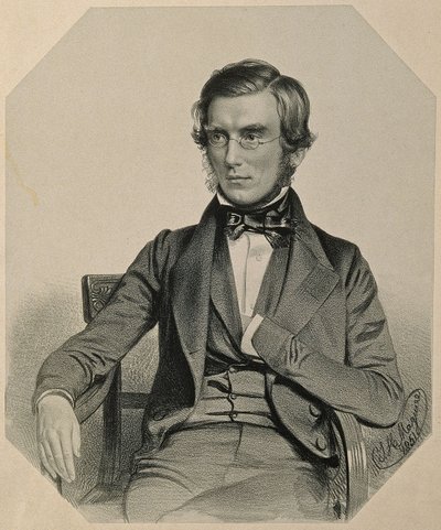 Retrato de Sir Joseph Dalton Hooker, 1851 de Thomas Herbert Maguire
