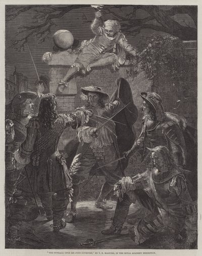 A indignação de Sir John Coventry de Thomas Herbert Maguire