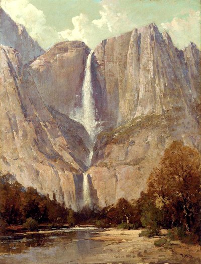 Queda De Noiva, Yosemite de Thomas Hill