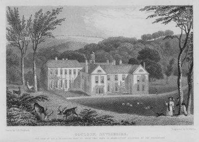 Goulson, Devonshire (gravura) de Thomas Hosmer (after) Shepherd