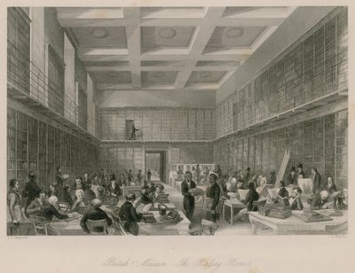Museu Britânico, The Reading Room de Thomas Hosmer Shepherd