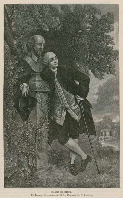 David Garrick, ator de Thomas Hosmer Shepherd