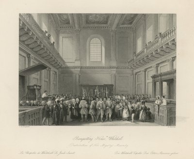 Distribuição do Maundy de Sua Majestade de Thomas Hosmer Shepherd