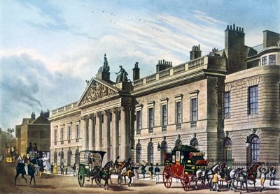 Casa das Índias Orientais, Londres, 1817 de Thomas Hosmer Shepherd