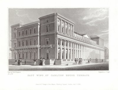 Ala Leste do Carlton House Terrace de Thomas Hosmer Shepherd