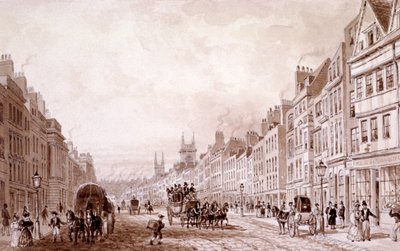 Holborn, Londres, c1830 de Thomas Hosmer Shepherd