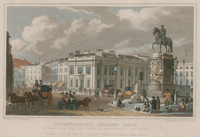 Melhorias, Charing Cross, Londres de Thomas Hosmer Shepherd