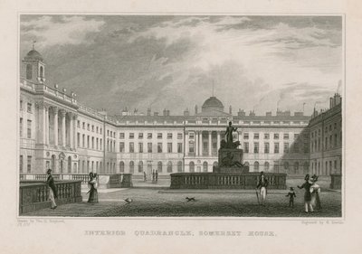 Quadrilátero Interior, Somerset House de Thomas Hosmer Shepherd
