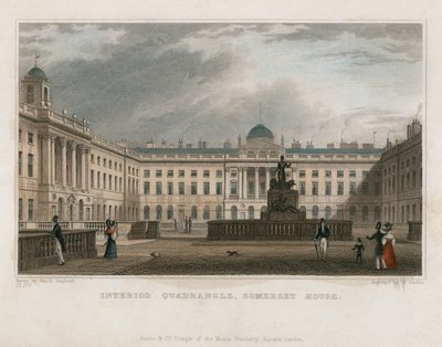 Quadrante Interior, Somerset House de Thomas Hosmer Shepherd