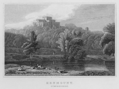 Kenmount, Dumfriesshire (gravura) de Thomas Hosmer Shepherd