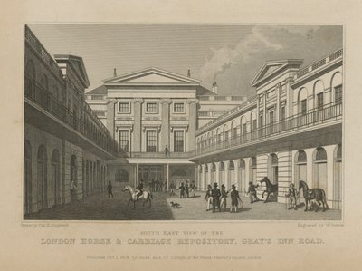 Repositório London Horse und Carriage de Thomas Hosmer Shepherd